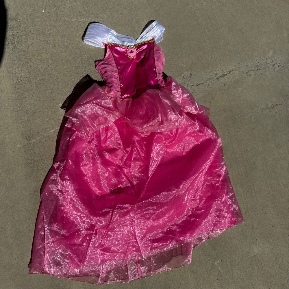 Disney Dress Sleeping Beauty Aurora Size 9/10 Girls